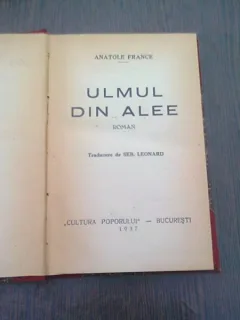 ULMUL DIN ALEE - ANATOLE FRANCE