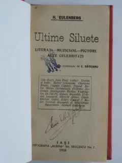 Ultime siluete - H. Eulenberg