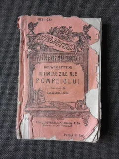 Ultimele zile ale Pompeiului - Bolwer Lytton