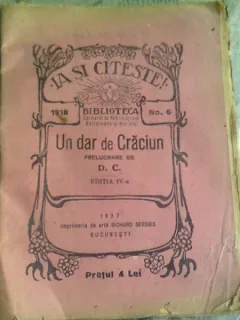 UN DAR DE CRACIUN  - PRELUCRARE DE D.C.