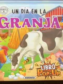 Un dia en la granja (O zi la ferma- carte pop up in spaniola)