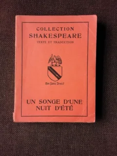 UN SONGE D'UNE NUIT D'ETE - COLLECTION SHAKESPEARE  (CARTE IN LIMBA FRANCEZA)