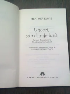 UNEORI SUB CLAR DE LUNA - HEATHER DAVIS