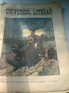 UNIVERSUL LITERAR NR. 51/20 DECEMBRIE 1920  (MOARTEA TRAGICA A LUI D.G. TEODORU, SECRETAR GENERAL AL MINISTERULUI INSTRUCTIEI PUBLICE)