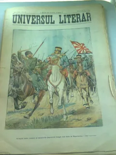 UNIVERSUL LITERAR NR.10/1 MARTIE 1905  (O LUPTA INTRE CAZACI SI CAVALERIA JAPONEZA LANGA RAUL JALO IN MANCIURIA)