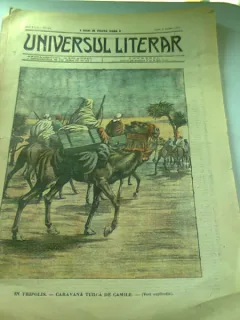 UNIVERSUL LITERAR NR.14/2 APRILIE 1912  (IN TRIPOLIS. CARAVANA TURCA DE CAMILE)