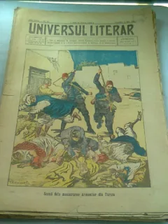 UNIVERSUL LITERAR NR.19/8 MAI 1916  (SCENA DE LA MASACRAREA ARMENILOR DIN TURCIA)