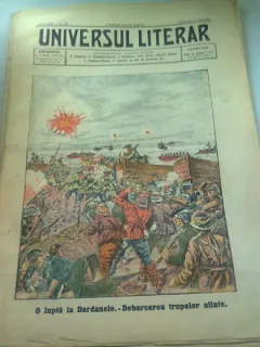 UNIVERSUL LITERAR NR.20/17 MAI 1915  (O LUPTA IN DARDANELE. DEBARCAREA TRUPELOR ALIATE)