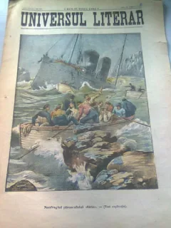 UNIVERSUL LITERAR NR.34/21 AUGUST 1906  (NAUFRAGIUL PIROSCAFULUI SIRION)