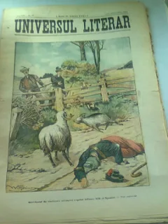 UNIVERSUL LITERAR NR.49/8DECEMBRIE 1903  (ACCIDENTUL DE VANATOARE INTAMPLAT REGELUI ALFONSO XIII AL SPANIEI)