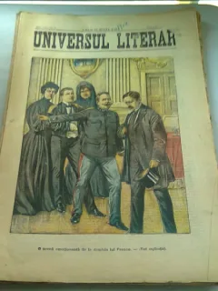 UNIVERSUL LITERAR NR.6/4 FEBRUARIE 1908  (O SCENA EMOTIONANTA DE LA DEMISIA LUI FRANCO)