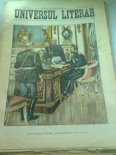 UNIVERSUL LITERAR NR.9/28 FEBRUARIE 1905  (TARUL PRIMIND IN AUDIENTA PE GENERALUL STOESSEL)