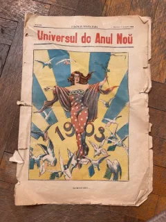 Universul literar Universul de Anul Nou Anul XX 1 Ianuarie 1903