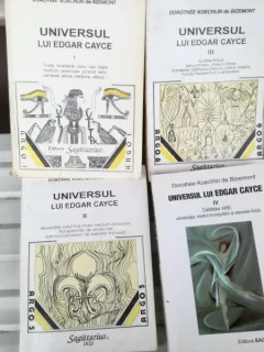 UNIVERSUL LUI EDGAR CAYCE , VOLI-IV, DE DOROTHEE KOECHLIN DE BIZEMONT , 1995,2000