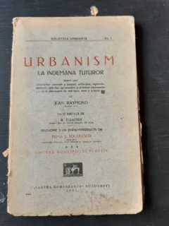 URBANISM LA INDEMANA TUTUTROR PENTRU UZUL CONSILIERILOR COMUNALI SI JUDETENI.... - JEAN RAYMOND