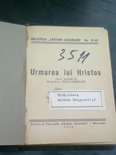 URMAREA LUI HRISTOS
