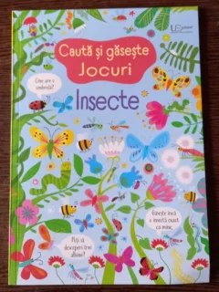 Usborne Books - Cauta si gaseste. Insecte