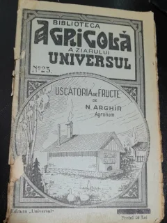 Uscatoria de fructe - N. Arghir