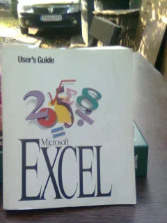 User's guide Microsoft Excel version 5.0   (ghid de utilizare microsoft excel, versiunea 5.0)