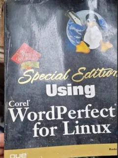 USING COREL WORDPERFECT 8 FOR LINUX  - RODERICK W. SMITH (CARTE IN LIMBA ENGLEZA)