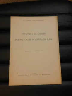 UTILIZAREA LA ALTOIRE A PORTALTOILOR IN VARSTA DE 2 ANI - T. MARTIN