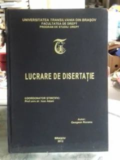 UZUCAPIUNEA IN ACCEPTIUNEA NOULUI COD CIVIL-LUCRARE DE DISERTATIE - GEORGEAN ROXANA