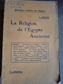 V. Ermoni - La Religion de LEgypte Ancienne