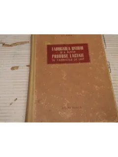 V.I. Sirik, Fabricarea untului si a altor produse lactate , 1955