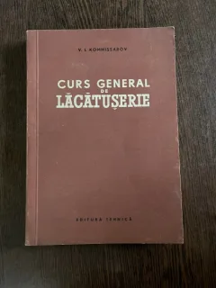 V. L. Kommissarov Curs general de lacatuserie