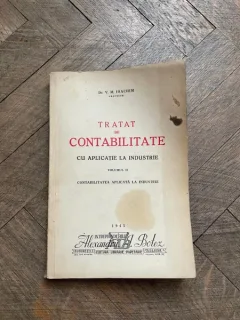 V. M. Ioachim Tratat de Contabilitate Volumul II Contabilitatea aplicata in industrie