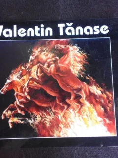 Valentin Tanase, album  (cu dedicatia artistului pentru Petru Vintila jr.)