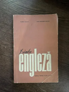 Valeria Alcalay Limba Engleza manual pentru clasa a XI-a (1964)