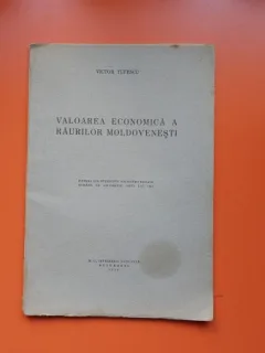 Valoarea economica a raurilor moldovenesti - Victor Tufescu