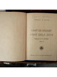 Vant de rasarit: Vand de la apus , Pearl S. Buck