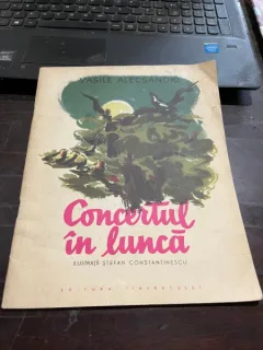 Vasile Alecsandri Concertul in lunca (ilustratii de Stefan Constantinescu)