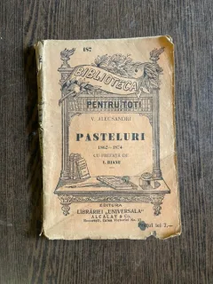 Vasile Alecsandri Pasteluri 1862-1874