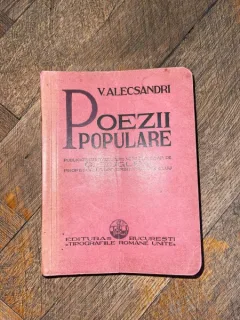 Vasile Alecsandri - Poezii populare (editie veche)
