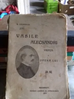 VASILE ALECSANDRI VIATA SI OPERA LUI - N. ZAHARIA