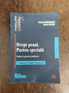 Vasile Dobrinoiu Drept penal. Partea speciala