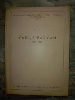 Vasile Parvan  Biblioteca Academiei RPR