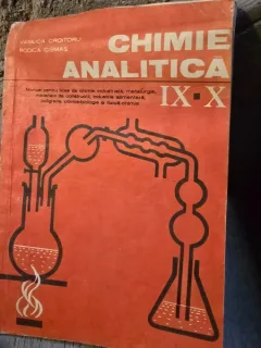 Vasilica Croitoru, Rodica Cismas - Chimie Analitica Manual clasele a IX-a si a X-a