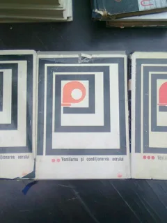 Ventilarea si conditionarea aerului - Al. Christea, Nicolae Niculescu   3 volume