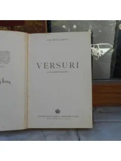 VERSURI , A DOUA EDITIE DEFINITIVA , ION MINULESCU