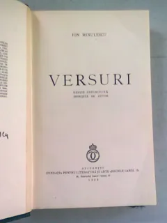 VERSURI - ION MINULESCU