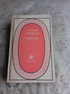 VERSURI - TUDOR ARGHEZI  EDITIE BROSATA