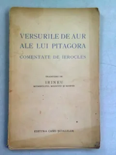 VERSURILE DE AUR ALE LUI PITAGORA COMENTATE DE HEROCLES