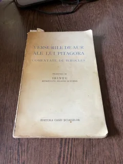 Versurile de aur ale lui Pitagora comentate de Ierocles