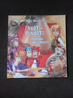 VESTI-POVESTI PENTRU CAND CRESTI - OANA MACHIDONSCHI  (NU CONTINE CD)