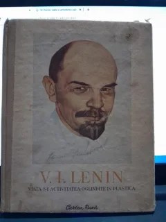 V.I. Lenin, viata si activitatea oglindite in plastica