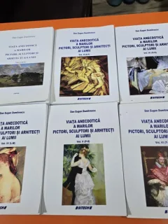 Viata anecdotica a marilor pictori, sculptori si arhitecti ai lumii - Dan Eugen Dumitrescu 6 Volume
